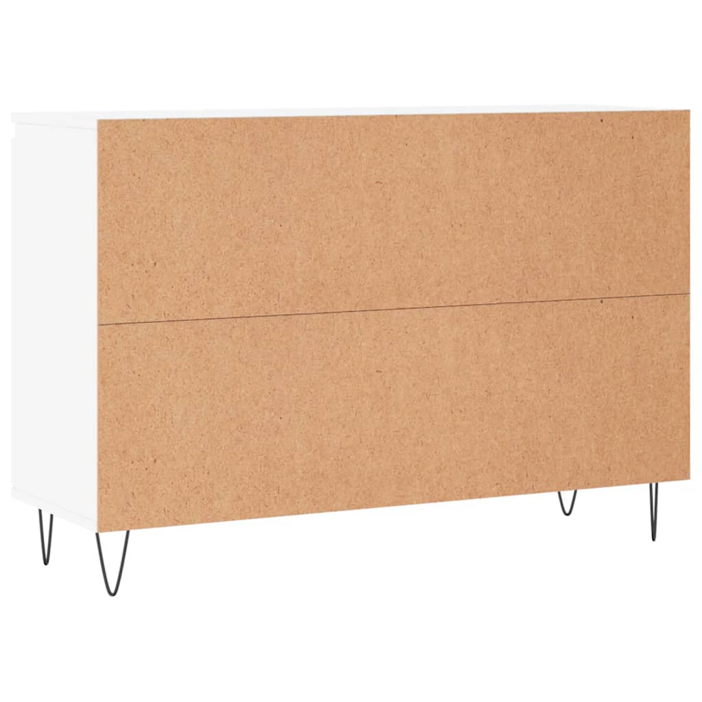 Sideboard, white, 104x35x70cm, engineered wood