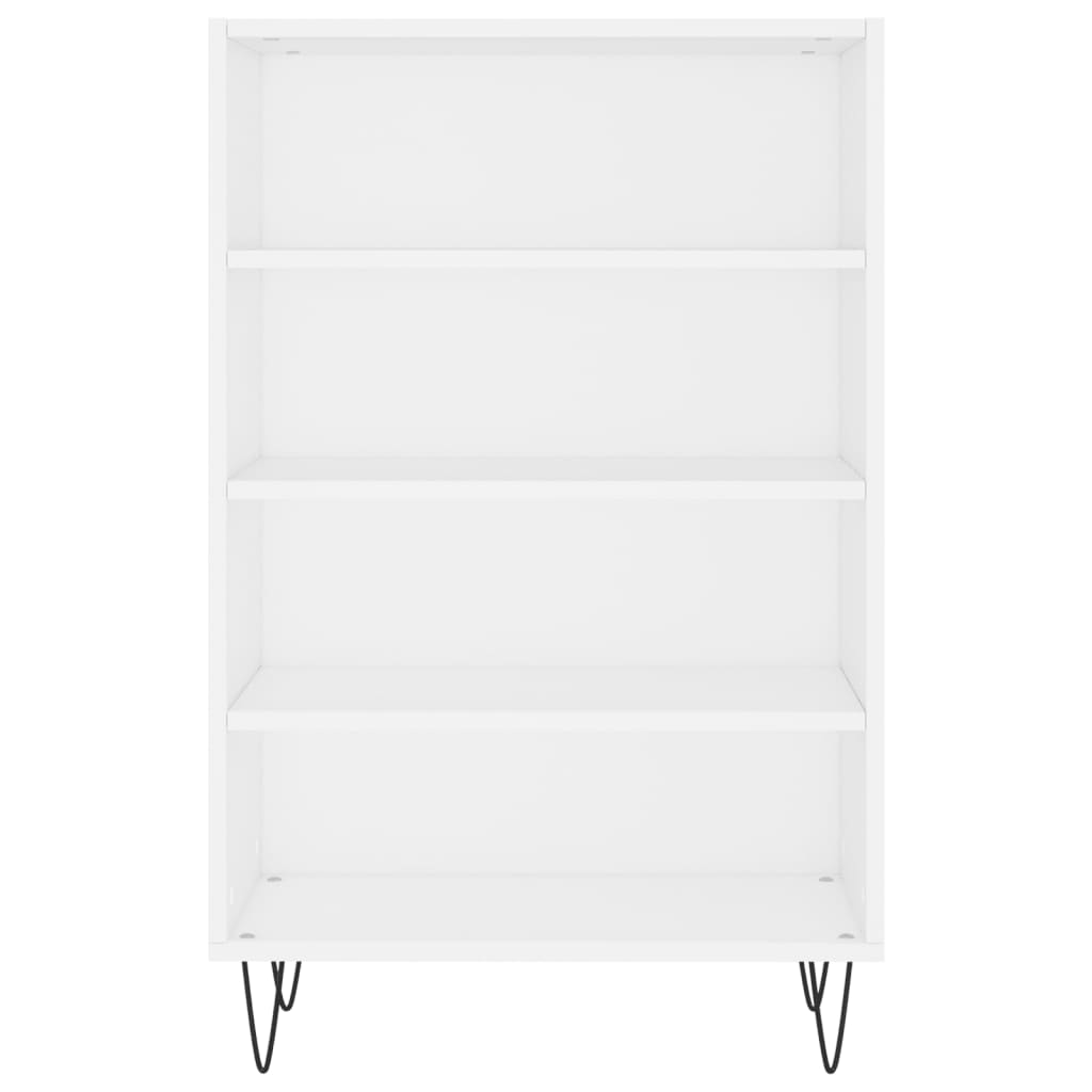 Chest of drawers, white, 57x35x90cm, engineered wood