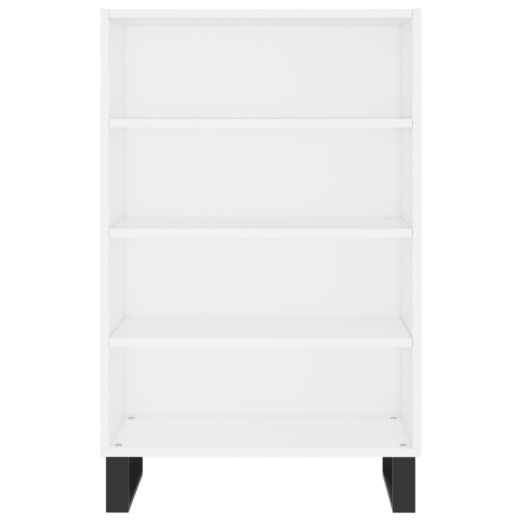 Chest of drawers, white, 57x35x90cm, engineered wood