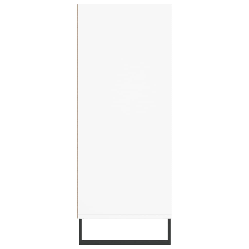 Chest of drawers, white, 57x35x90cm, engineered wood