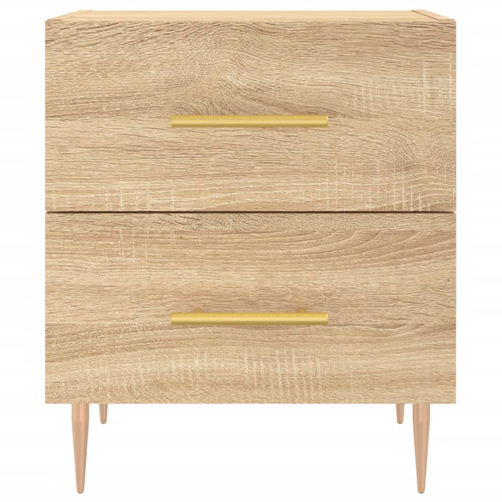 Bedside cabinet, Sonoma oak, 40x35x47.5cm, engineered wood