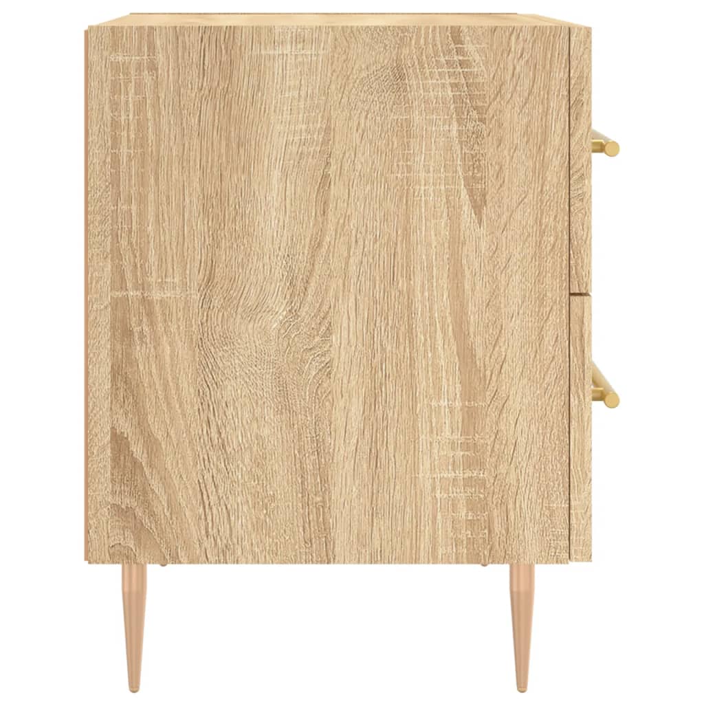 Bedside cabinet, Sonoma oak, 40x35x47.5cm, engineered wood
