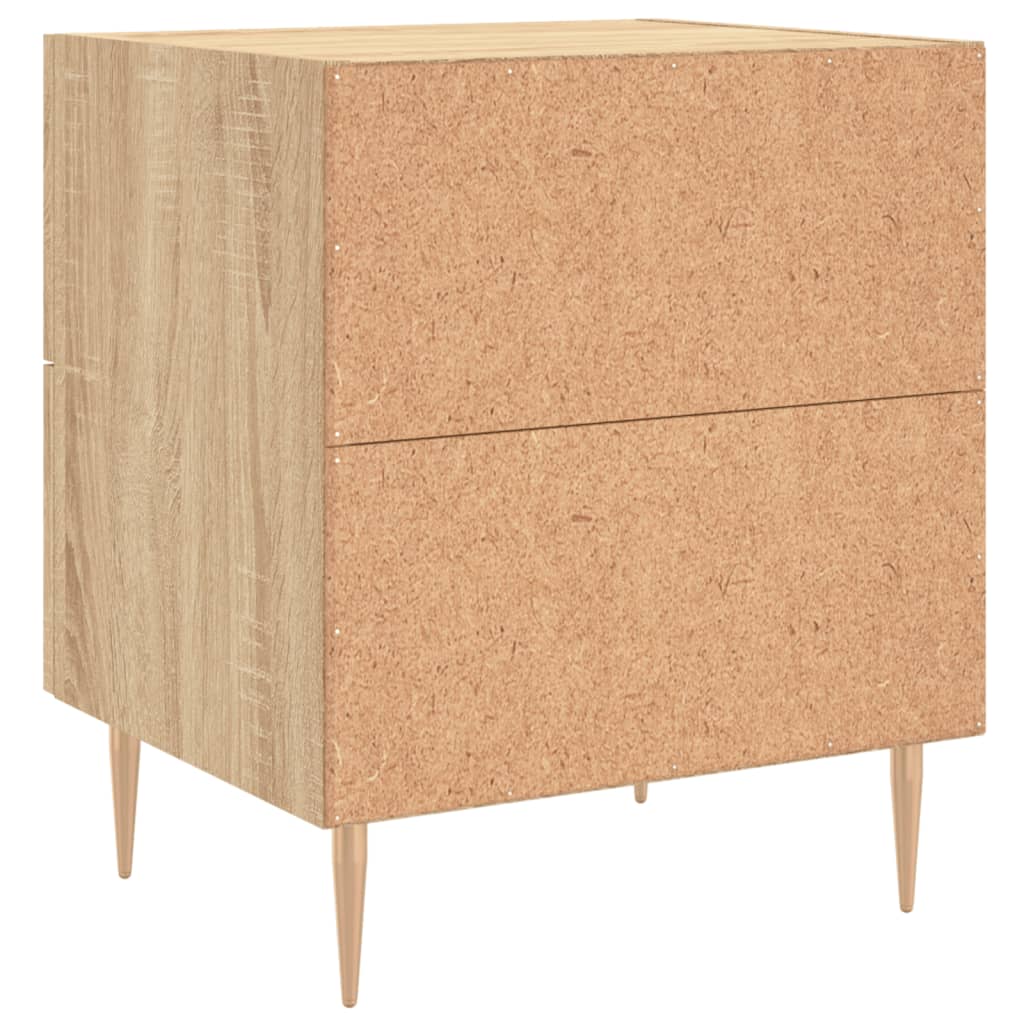 Bedside cabinet, Sonoma oak, 40x35x47.5cm, engineered wood