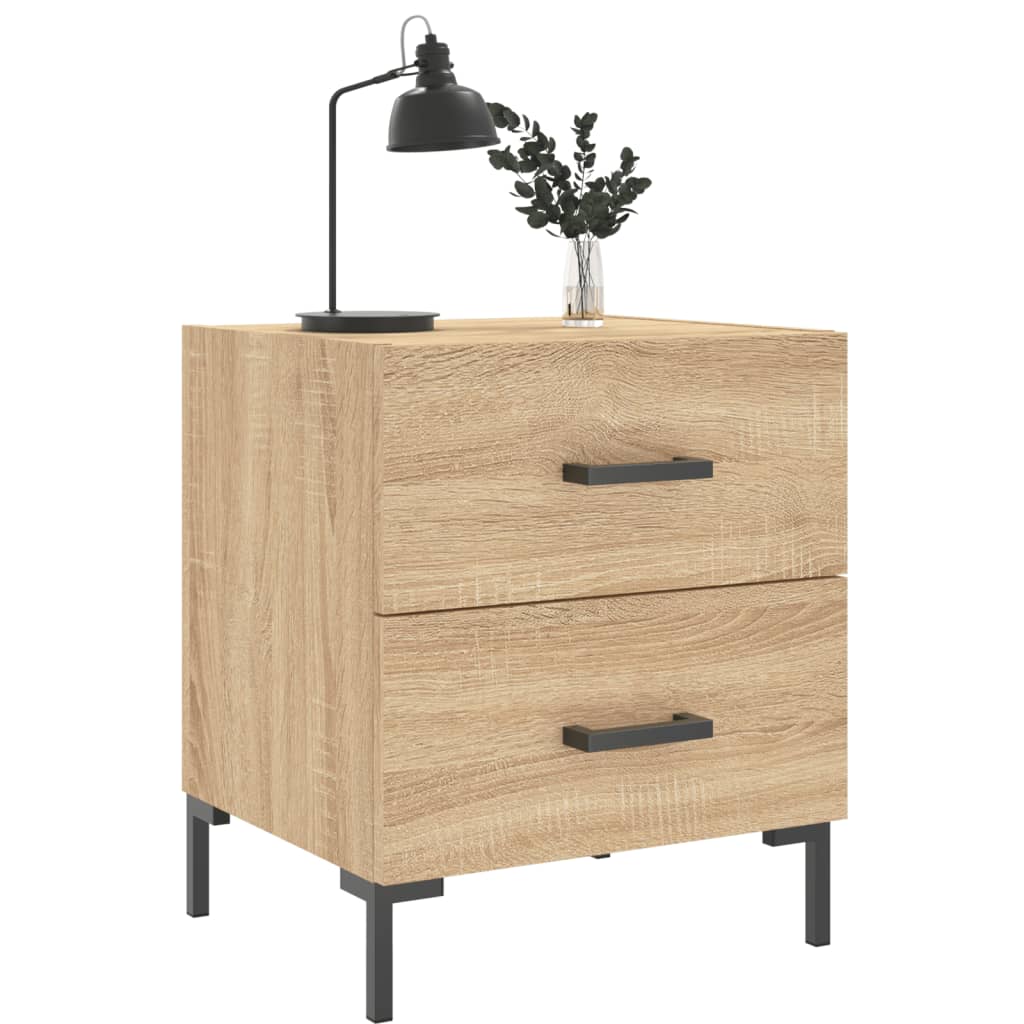 Nightstand, Sonoma oak, 40x35x47.5cm, engineered wood