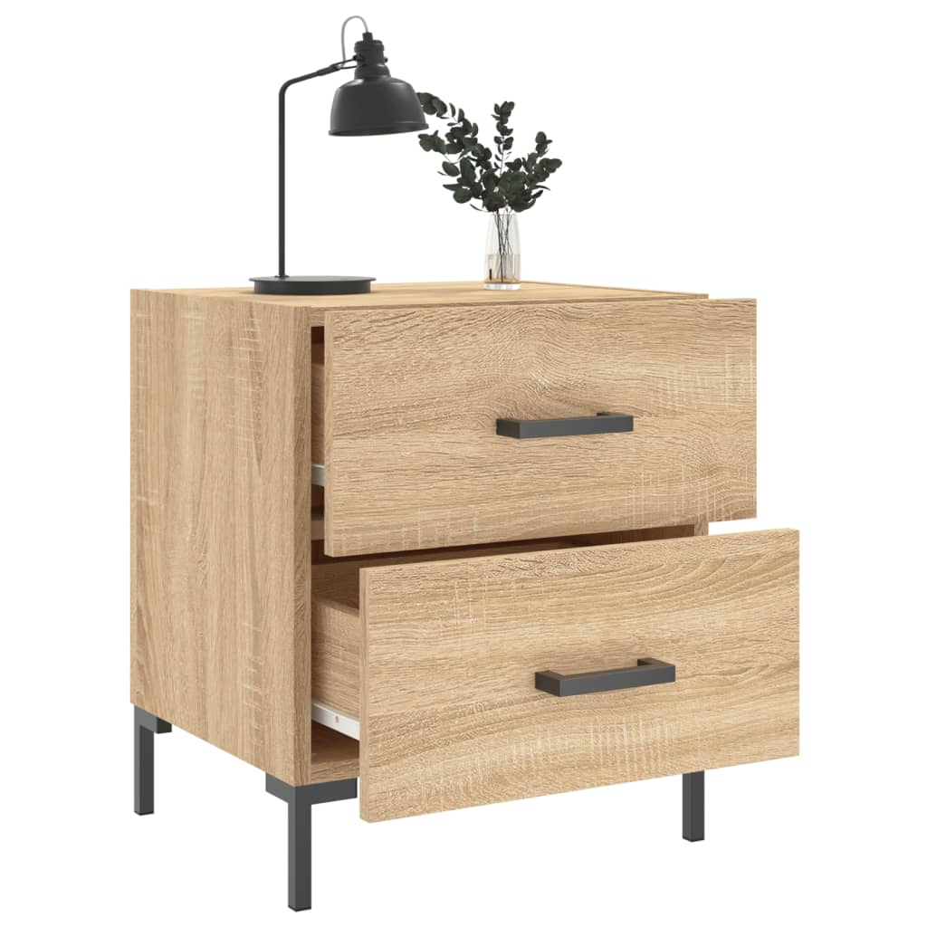 Nightstand, Sonoma oak, 40x35x47.5cm, engineered wood