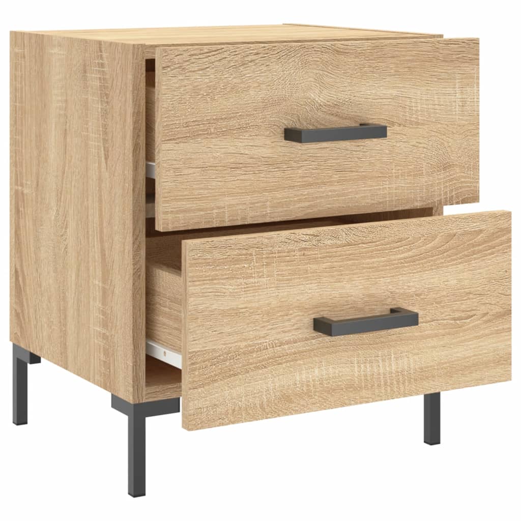 Nightstand, Sonoma oak, 40x35x47.5cm, engineered wood