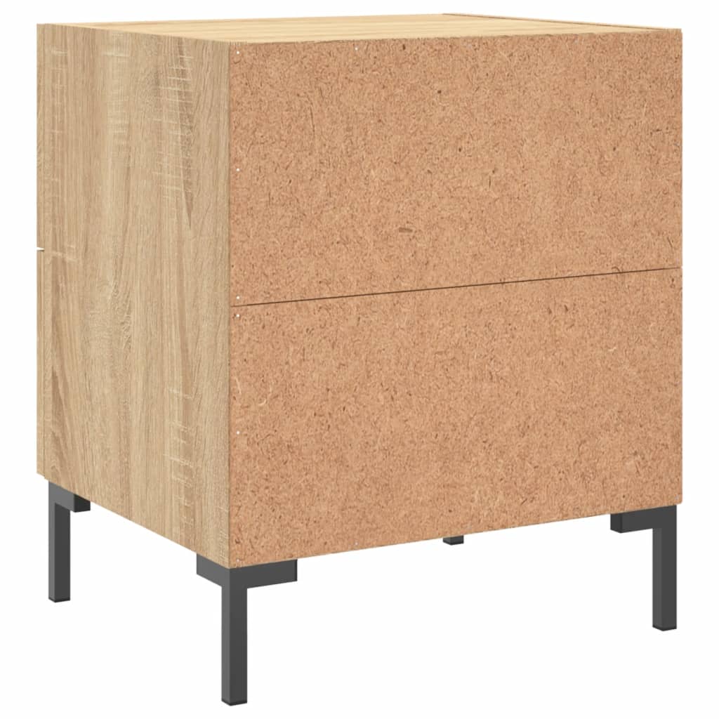 Nightstand, Sonoma oak, 40x35x47.5cm, engineered wood