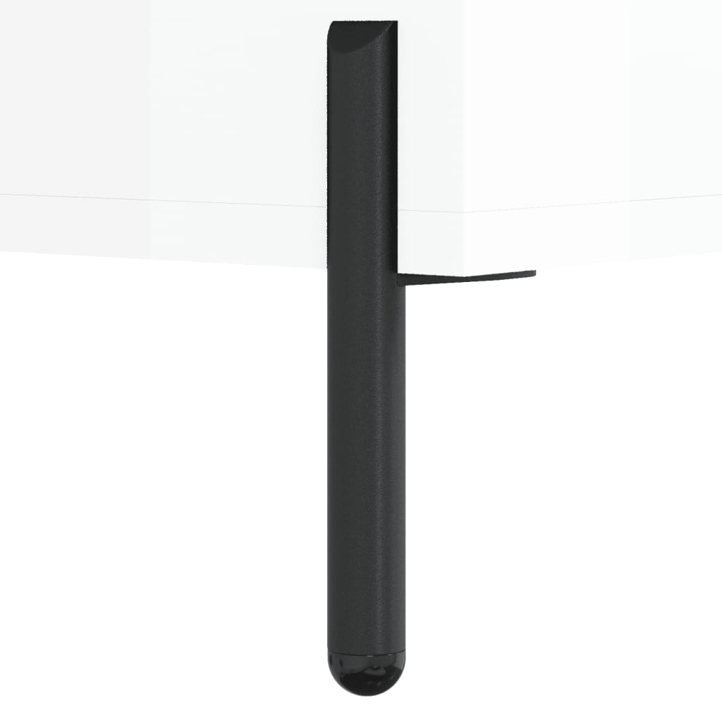 Bedside tables, 2 pcs., white, 40x35x47.5cm, wood