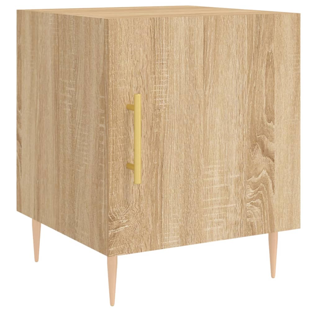Bedside tables, 2 pcs., Sonoma oak, 40x40x50cm, wood
