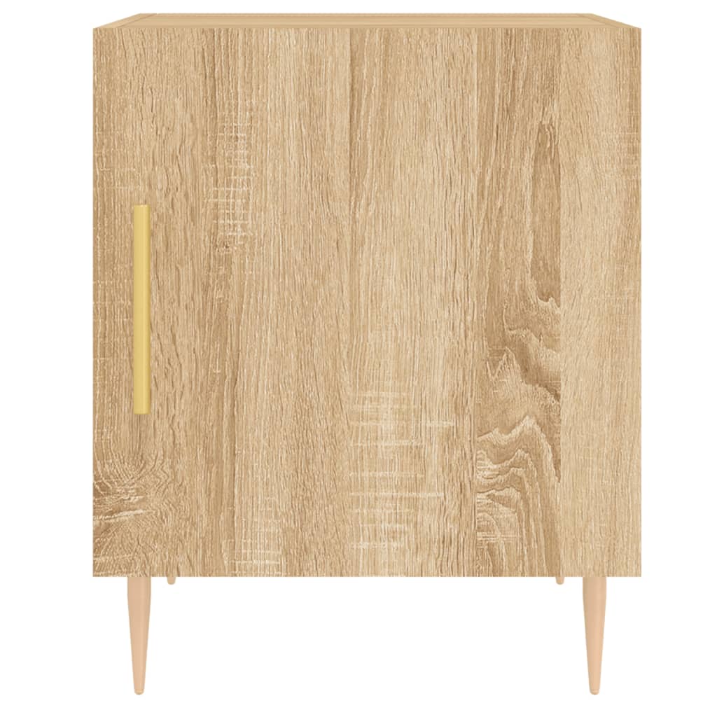 Bedside tables, 2 pcs., Sonoma oak, 40x40x50cm, wood