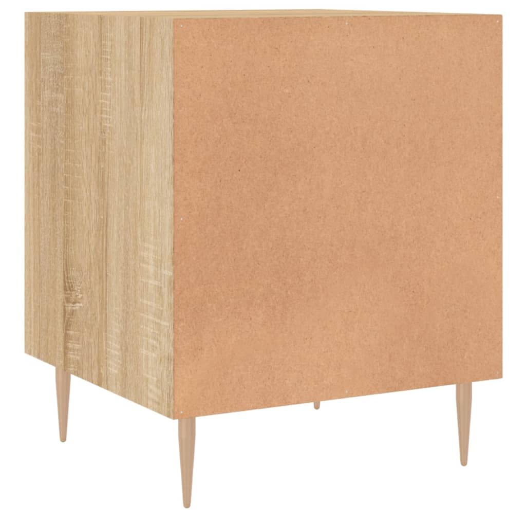 Bedside tables, 2 pcs., Sonoma oak, 40x40x50cm, wood