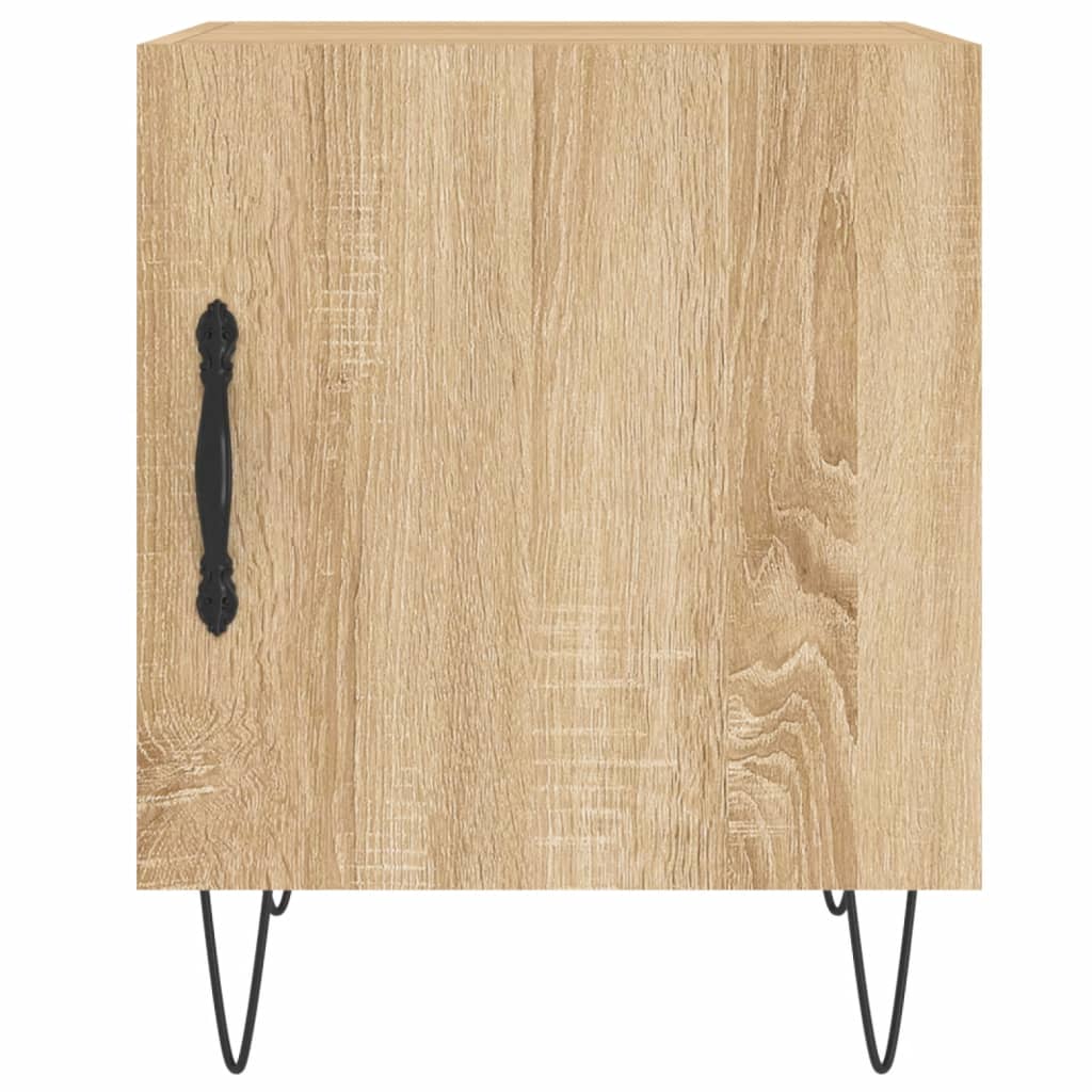 Bedside tables, 2 pcs., Sonoma oak, 40x40x50cm, wood