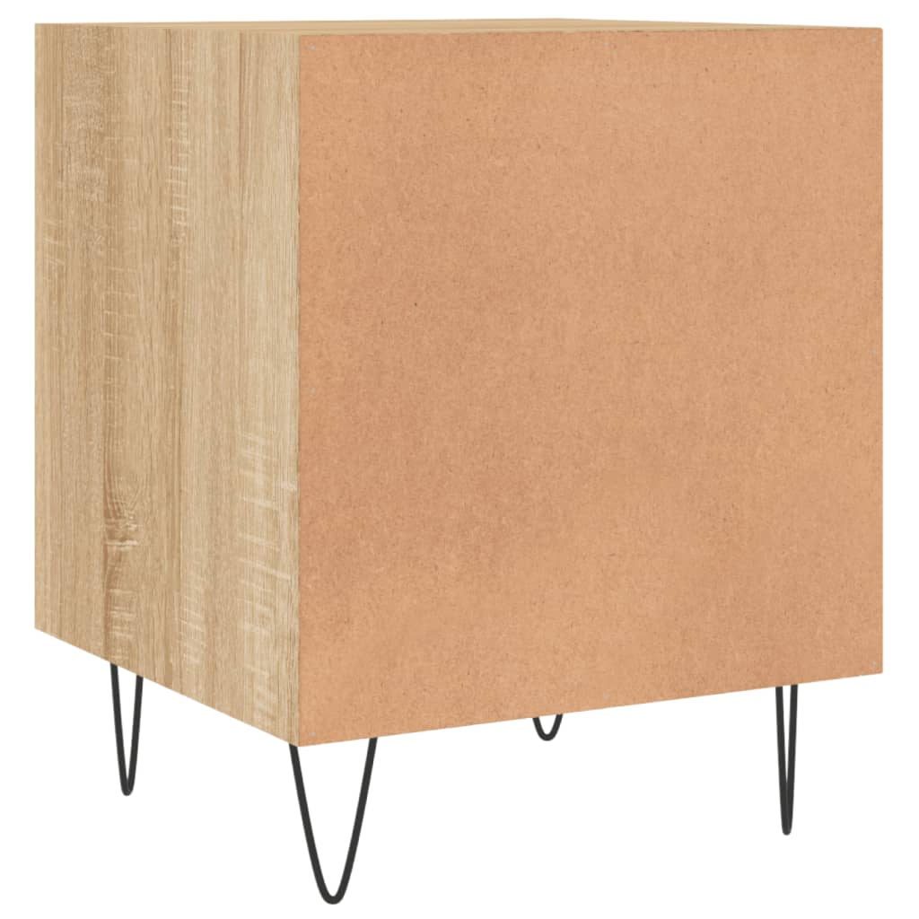 Bedside tables, 2 pcs., Sonoma oak, 40x40x50cm, wood