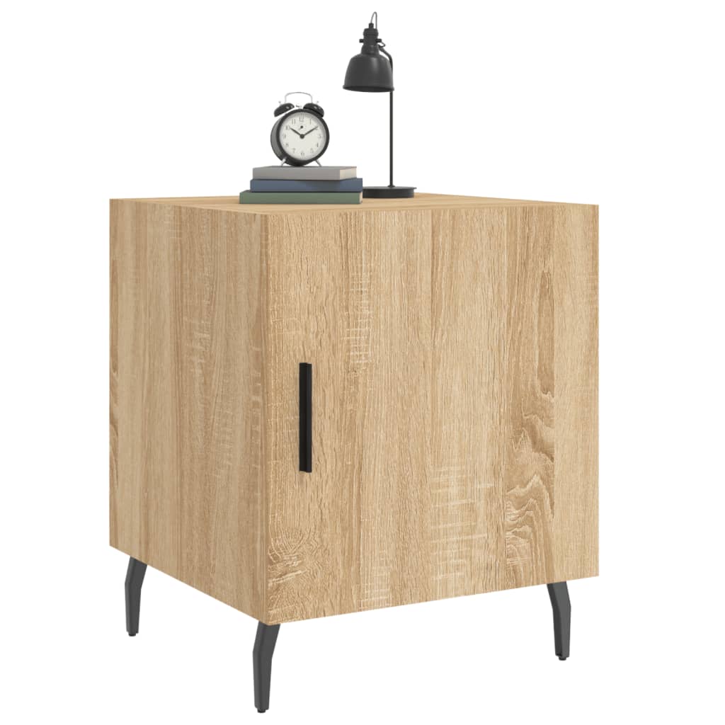 Bedside tables, 2 pcs., Sonoma oak, 40x40x50cm, wood
