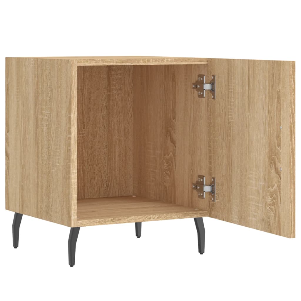 Bedside tables, 2 pcs., Sonoma oak, 40x40x50cm, wood