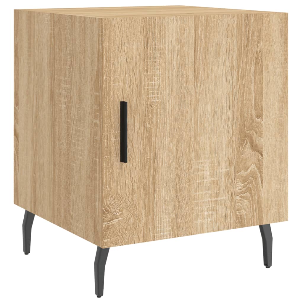 Bedside tables, 2 pcs., Sonoma oak, 40x40x50cm, wood