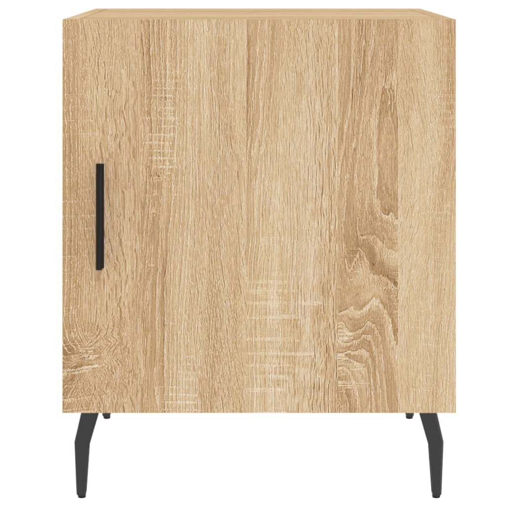 Bedside tables, 2 pcs., Sonoma oak, 40x40x50cm, wood