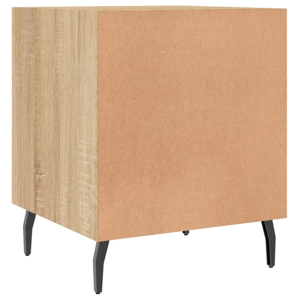 Bedside tables, 2 pcs., Sonoma oak, 40x40x50cm, wood