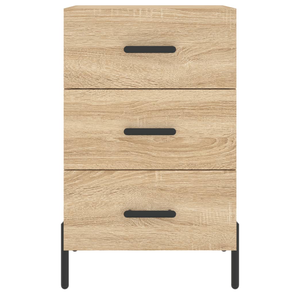 Bedside cabinet, Sonoma oak, 40x40x66cm, engineered wood