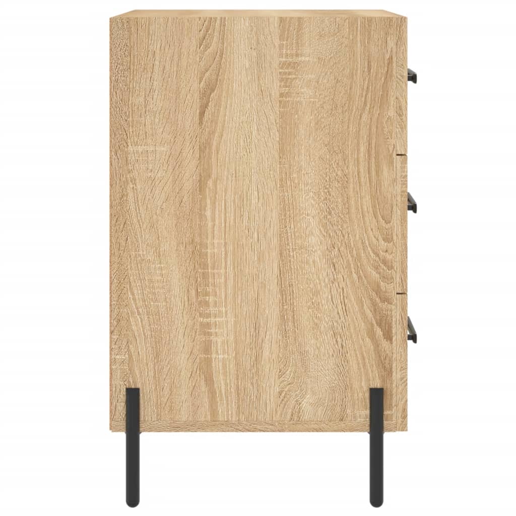 Bedside cabinet, Sonoma oak, 40x40x66cm, engineered wood