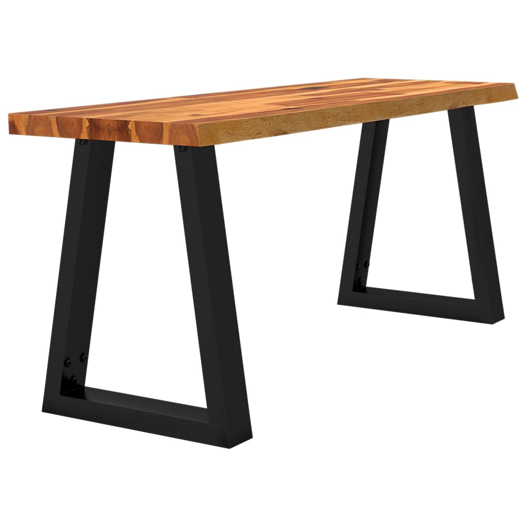 Soliņš ar dzīvu malu, 110cm, akācijas koka masīvkoks