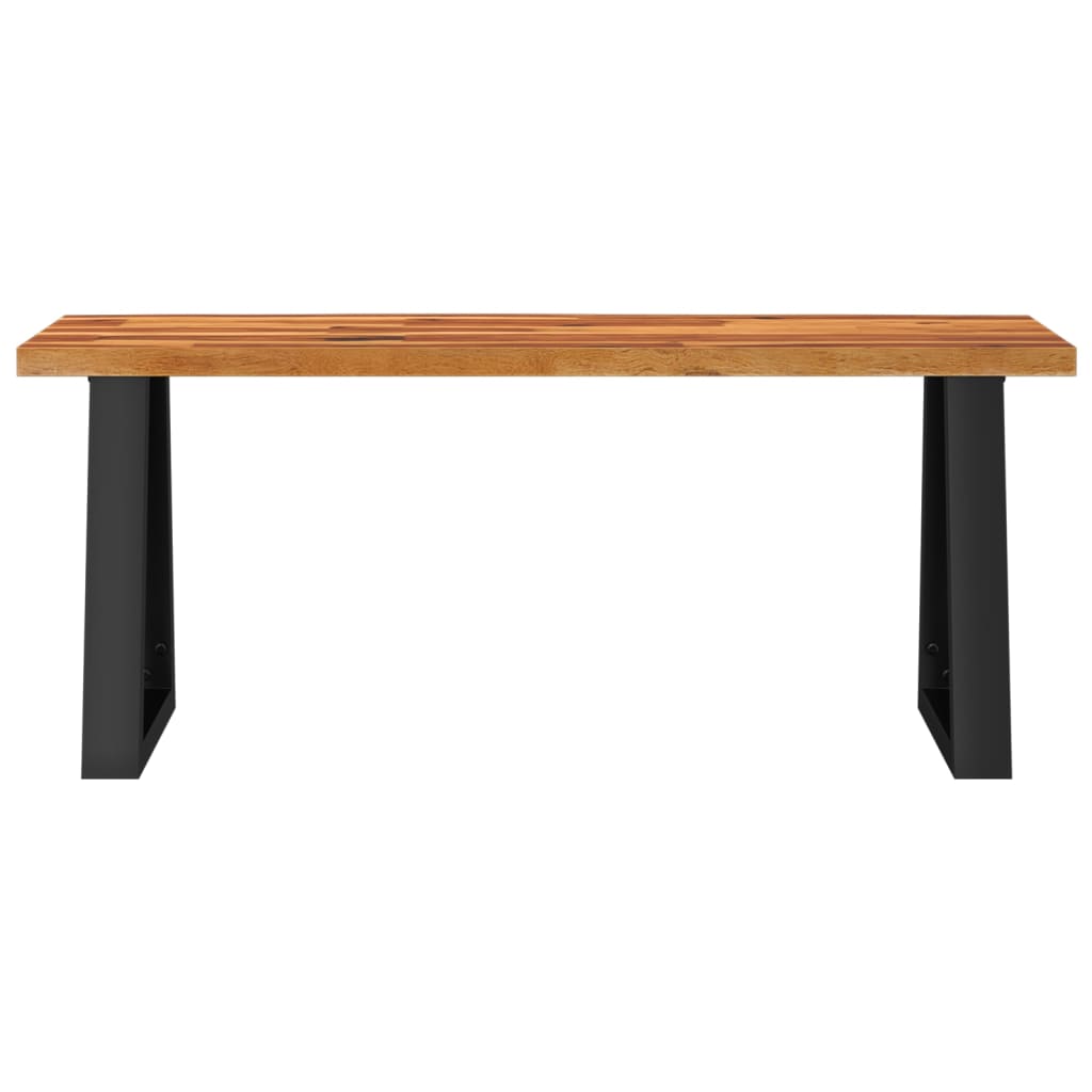 Soliņš ar dzīvu malu, 110cm, akācijas koka masīvkoks