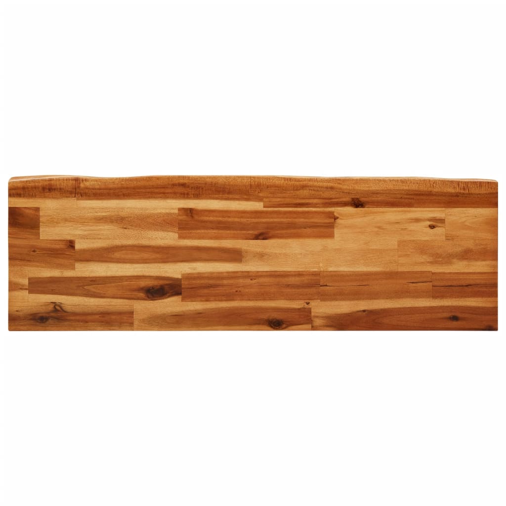 Soliņš ar dzīvu malu, 110cm, akācijas koka masīvkoks