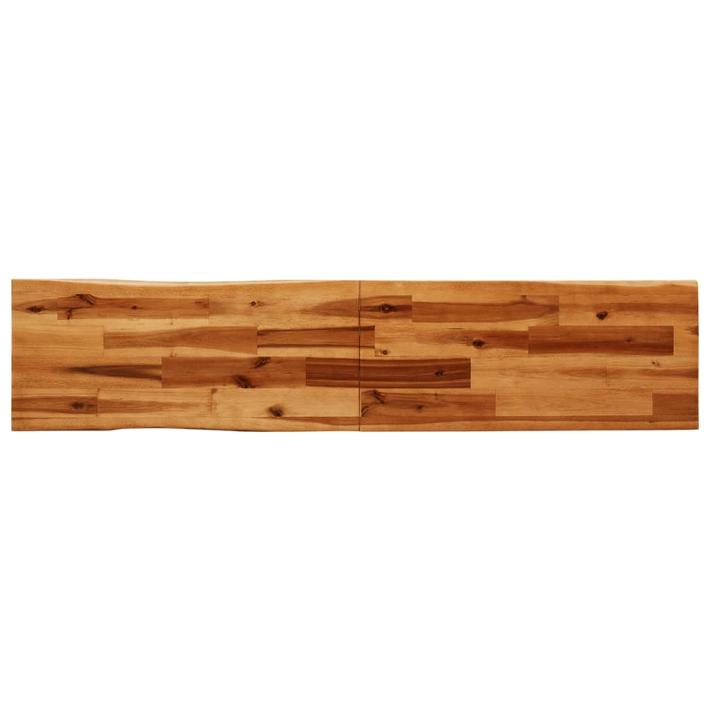 Sols ar dabīgām malām, 160cm, akācijas masīvkoks