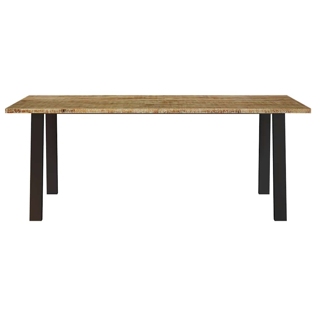 Dining table, 200x90x75cm, solid acacia wood