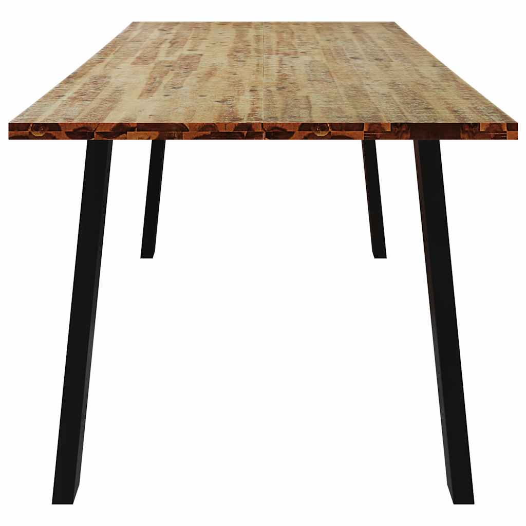 Dining table, 200x90x75cm, solid acacia wood