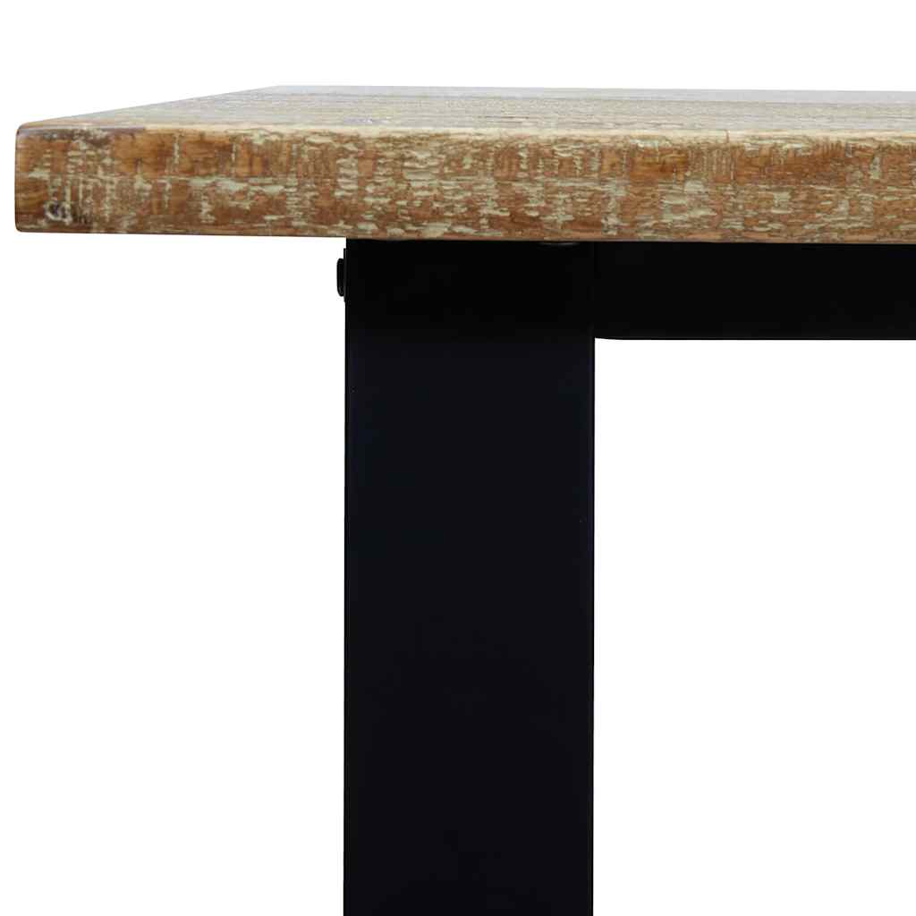 Dining table, 200x90x75cm, solid acacia wood
