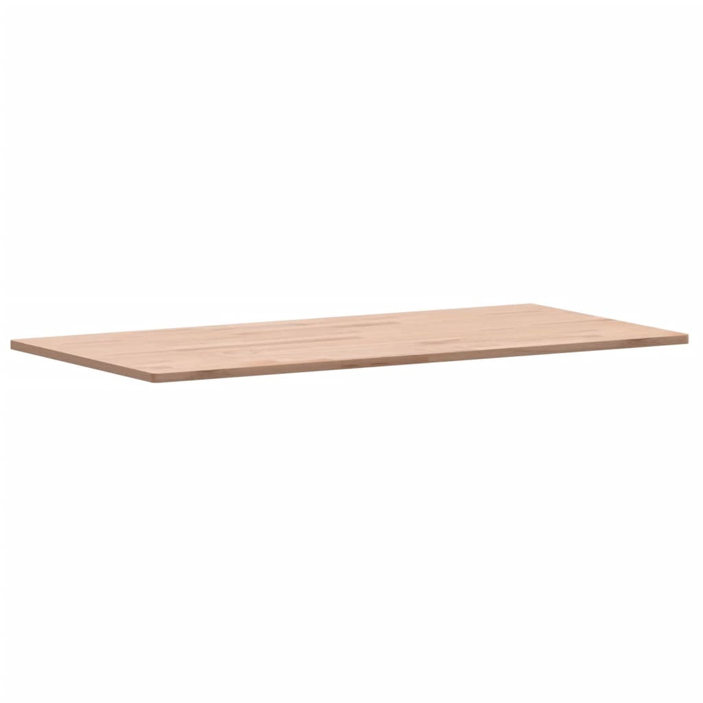 Worktop, 80x40x1.5cm, solid beech, rectangular