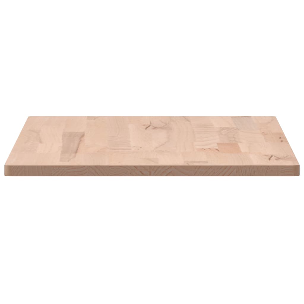 Worktop, 100x50x1.5cm, solid beech, rectangular