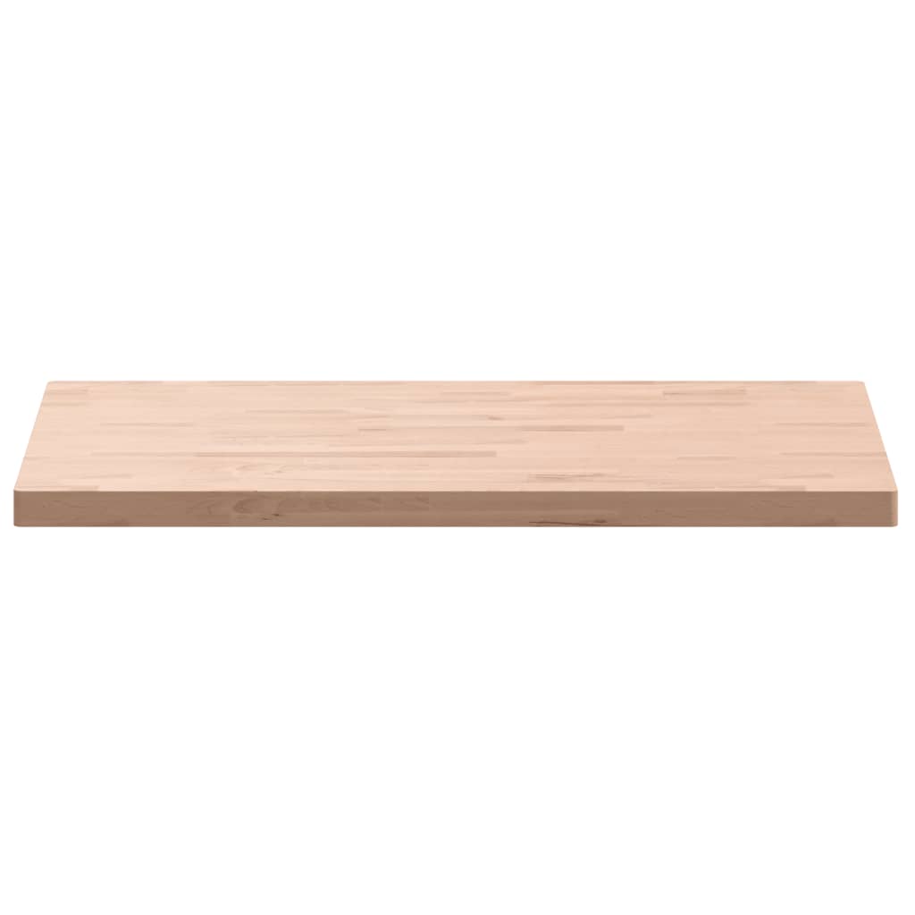 Countertop, 100x60x4 cm, solid beech, rectangular