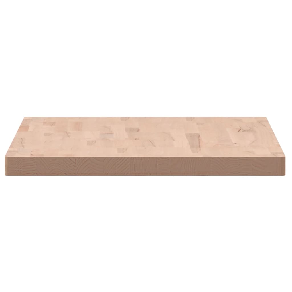 Countertop, 100x60x4 cm, solid beech, rectangular