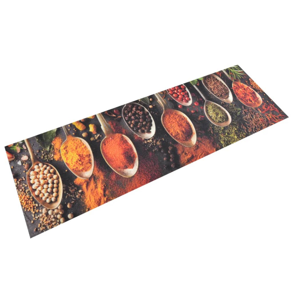 Virtuves paklājs, 60x180cm, samts, mazgājams, ar karotēm