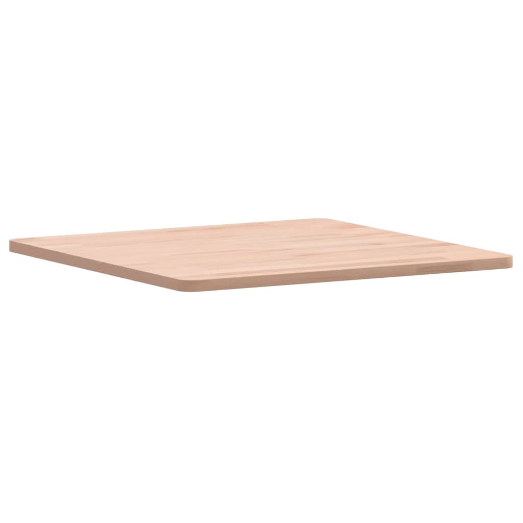 Tabletop, 50x50x1.5 cm, solid beech, square