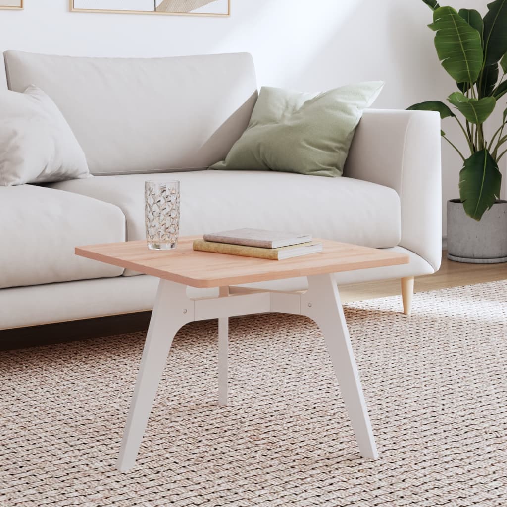 Tabletop, 50x50x1.5 cm, solid beech, square