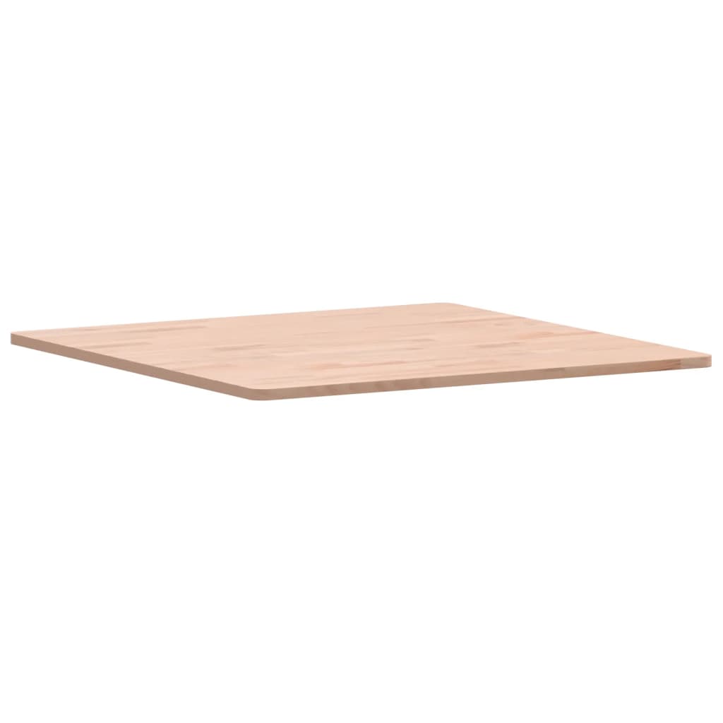 Tabletop, 70x70x1.5 cm, solid beech, square