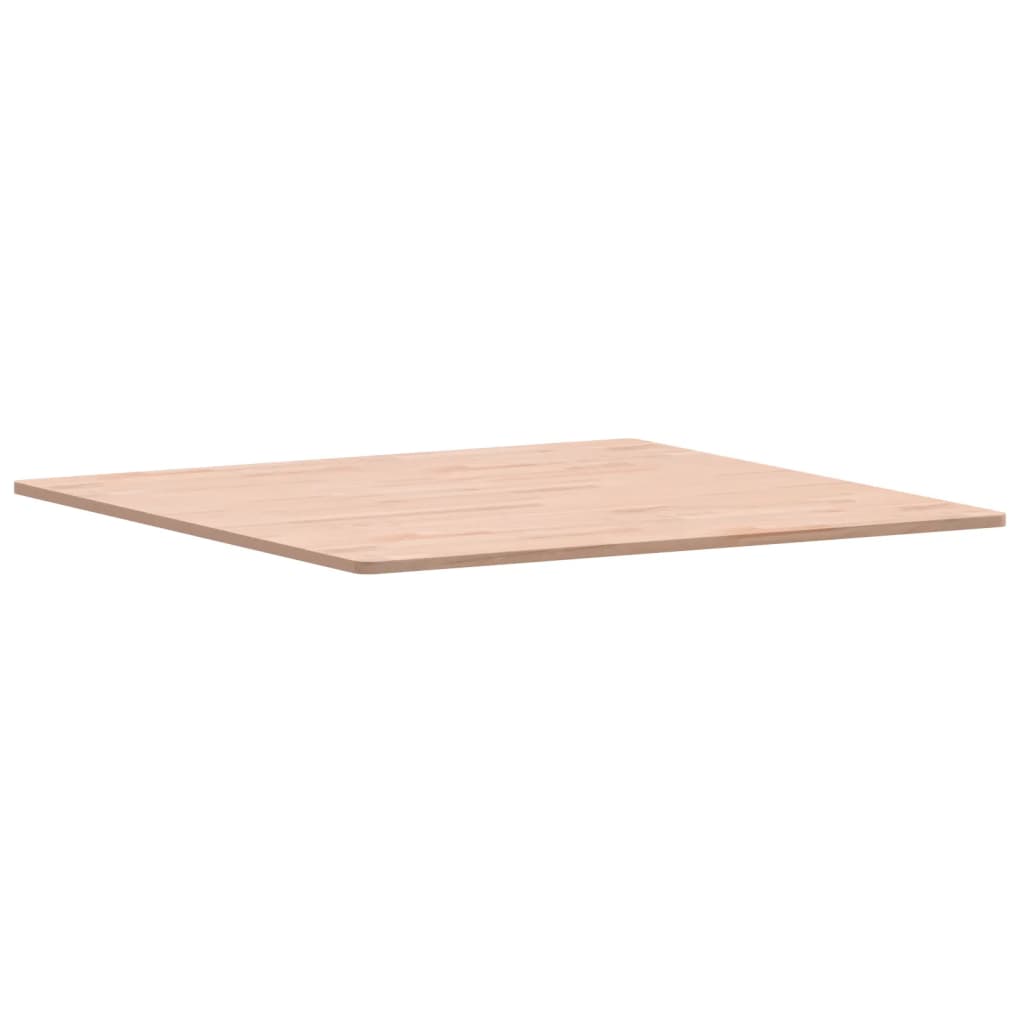Tabletop, 90x90x1.5 cm, solid beech, square