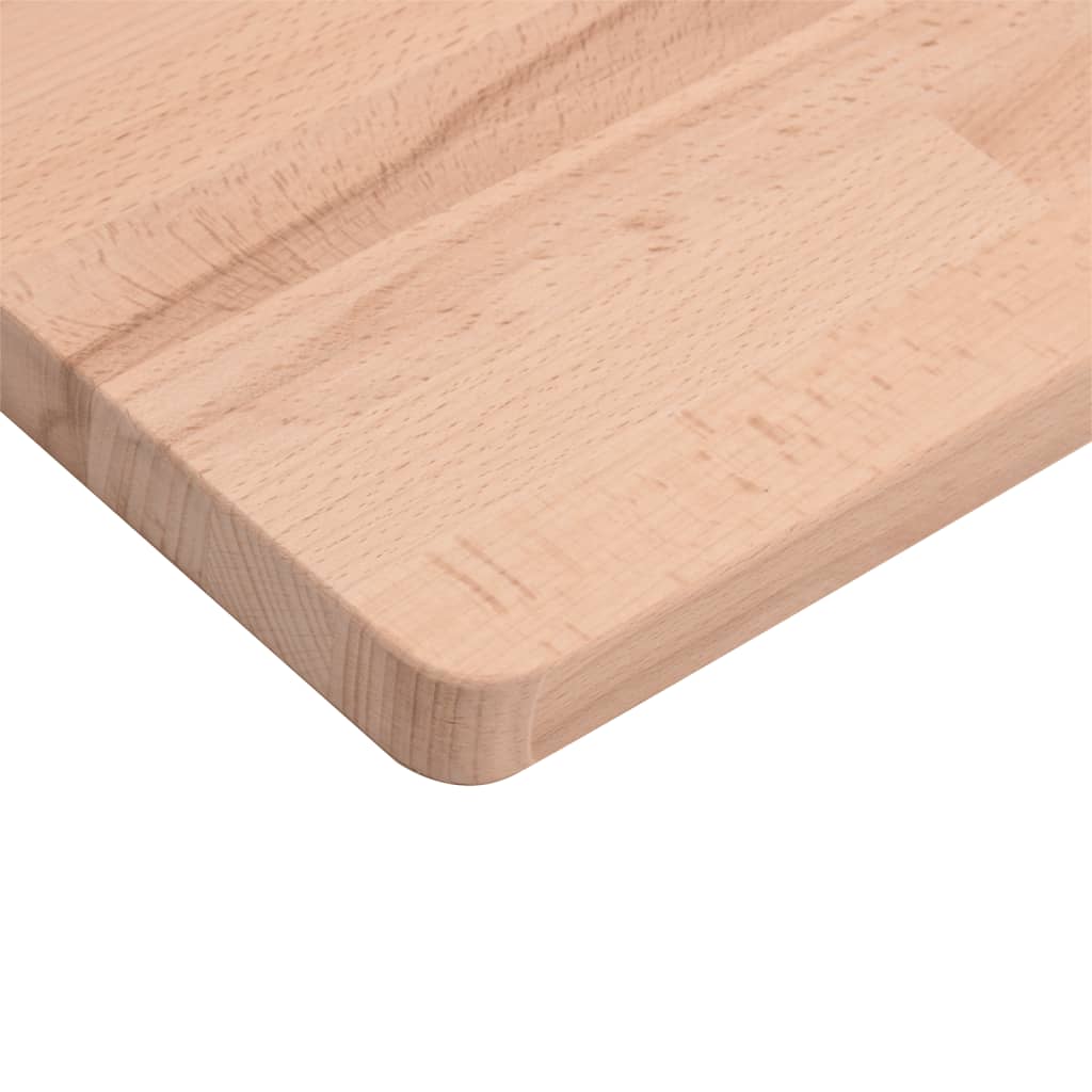 Tabletop, 90x90x1.5 cm, solid beech, square