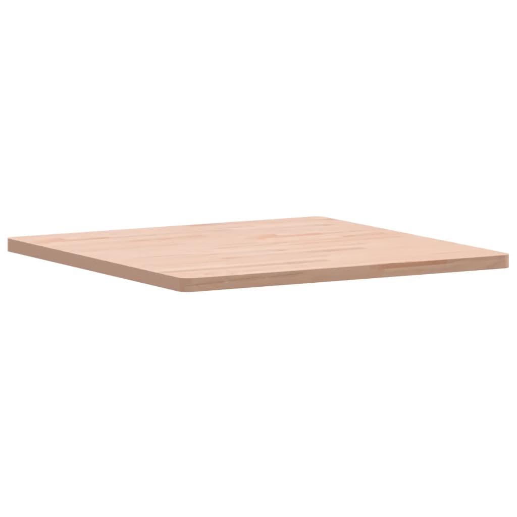 Worktop, 70x70x2.5cm, solid beech, square