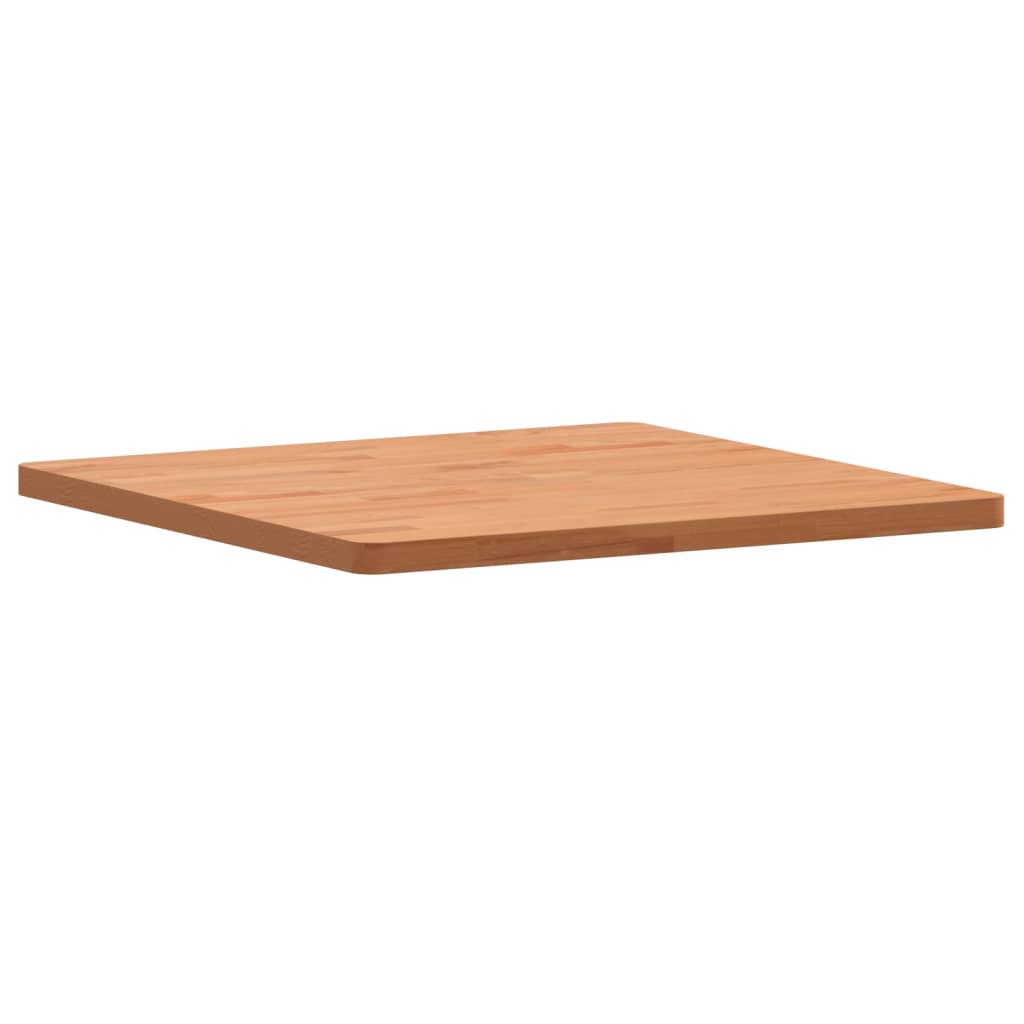 Countertop, 60x60x2.5cm, solid beech, square