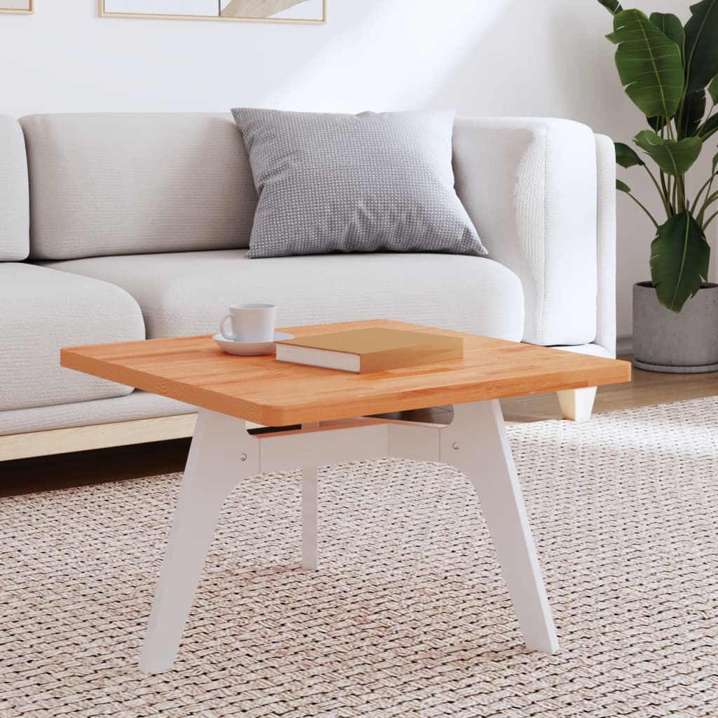 Countertop, 60x60x2.5cm, solid beech, square