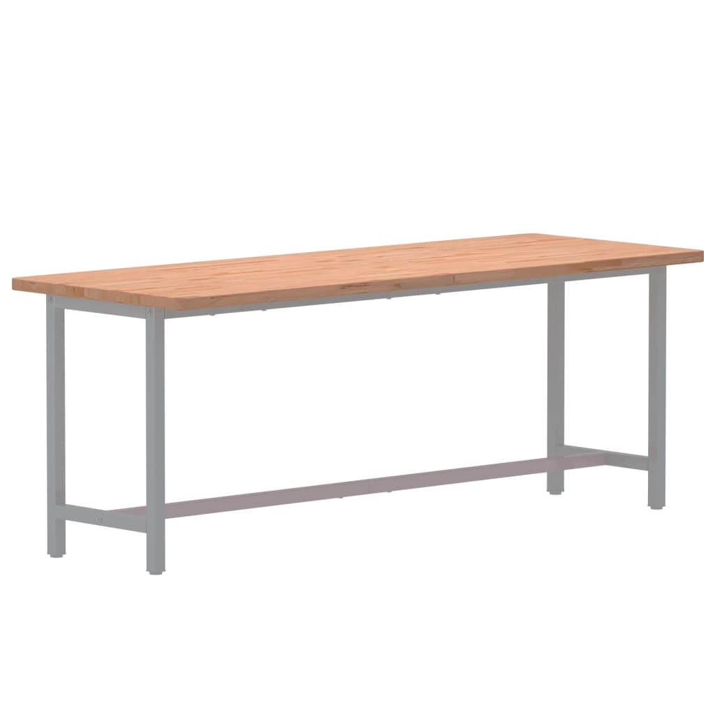 Rašomojo stalo stalviršis, 150x55x2,5cm, bukmedžio masyvas