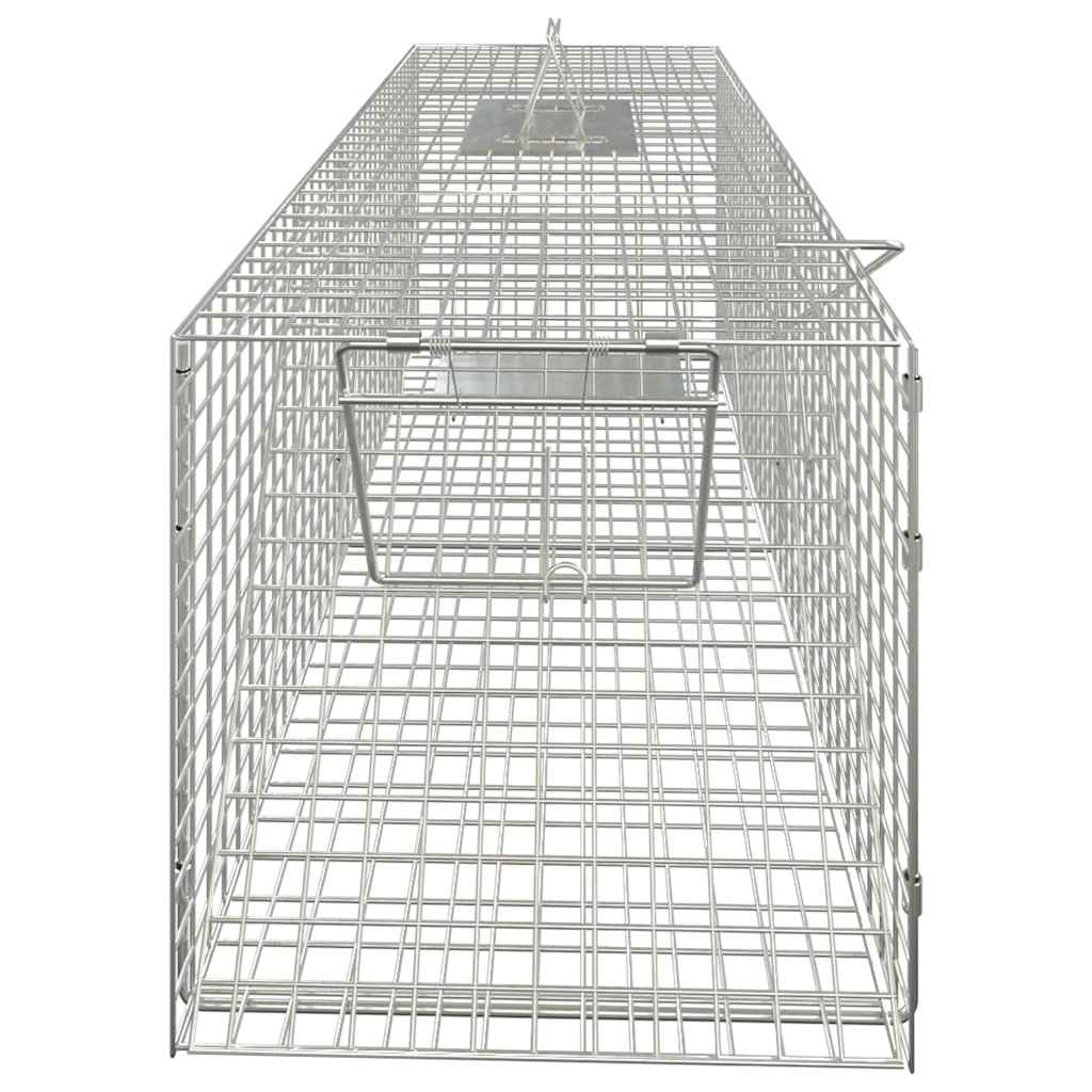 Spąstai gyvūnams, 64,5x25x26,5cm, galvanizuota geležis