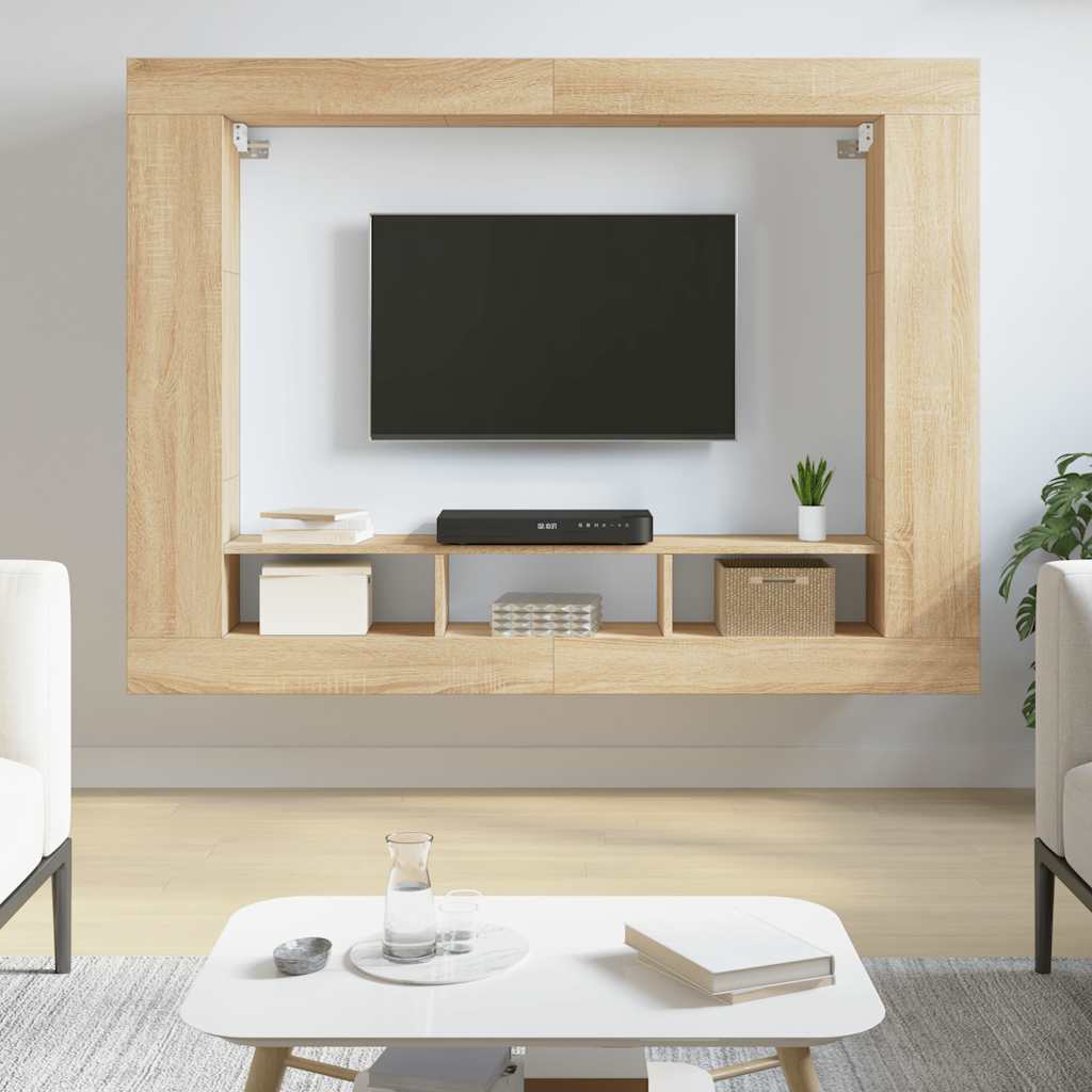 TV skapītis, ozols sonoma, 152x22x113cm, koks
