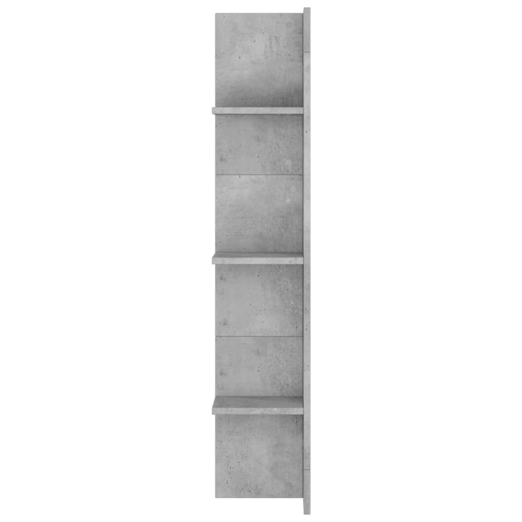 TV cabinet, concrete grey, 152x22x113cm, wood