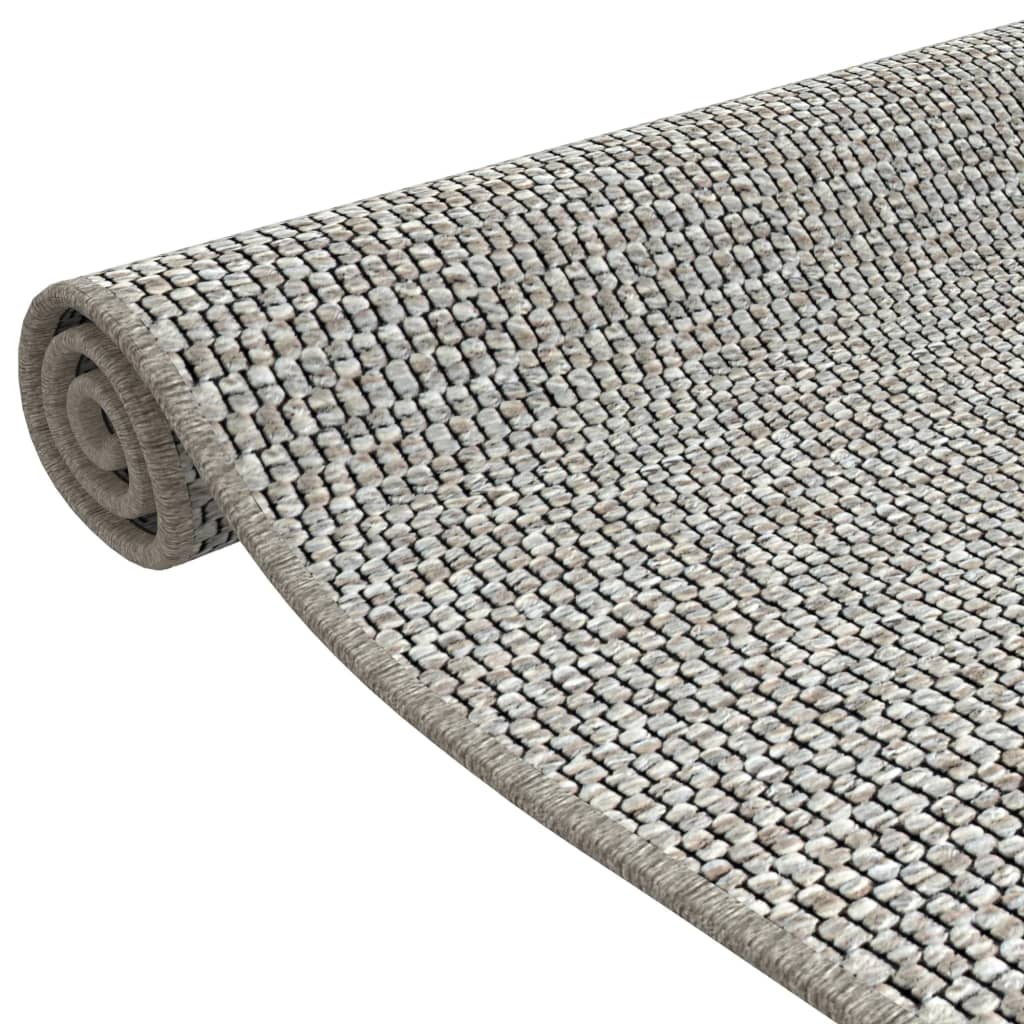 Rug-runner, taupe, 50x100cm, sisal imitation