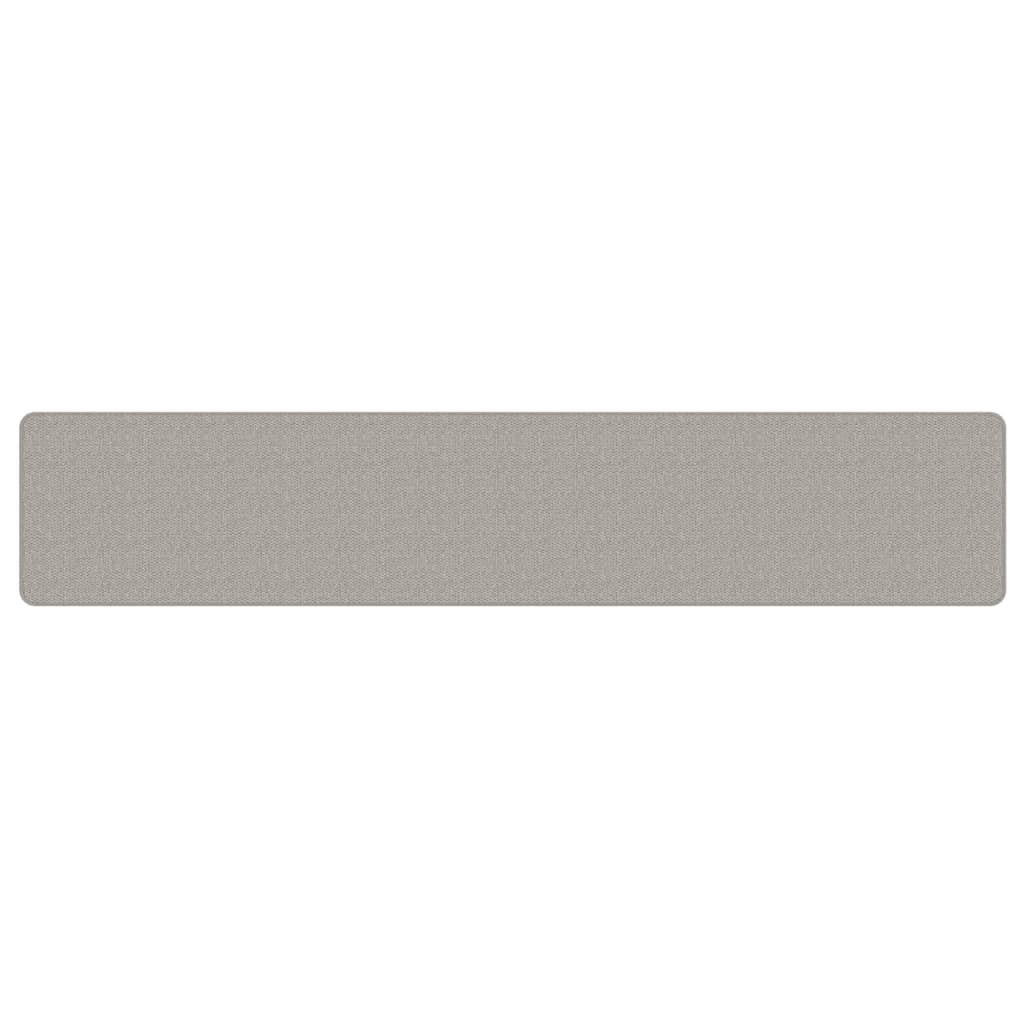 Paklājs-caminsh, taupe krāsa, 50x250cm, sizala imitācija
